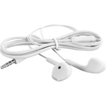 Fairy U88 Silikonlu Mikrofonlu 3.5 Mm Jak Kablolu Kulaklık Beyaz