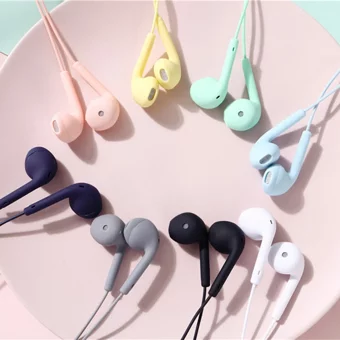 Fairy U88 Silikonlu Mikrofonlu 3.5 Mm Jak Kablolu Kulaklık Beyaz
