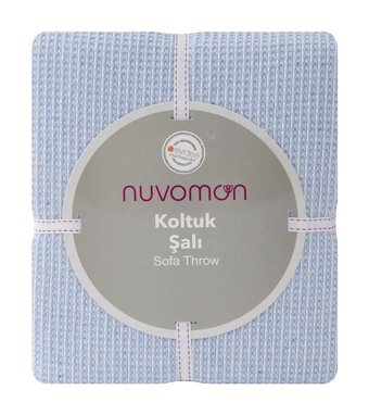 Nuvomon Pamuklu - Polyester Süngersiz Bej Tekli Koltuk Örtüsü 170x226 cm