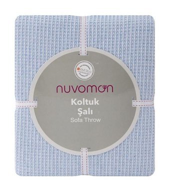 Nuvomon Pamuklu - Polyester Süngersiz Bej Tekli Koltuk Örtüsü 170x226 cm