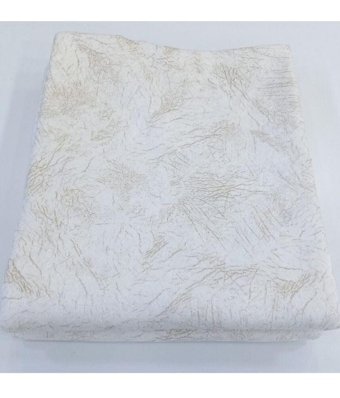 Ceyizimdekor Kadife Polar Jakarlı Süngerli Bej Üçlü Koltuk Örtüsü 175x210 cm