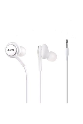 Akg Silikonlu Mikrofonlu 3.5 Mm Jak Kablolu Kulaklık Beyaz