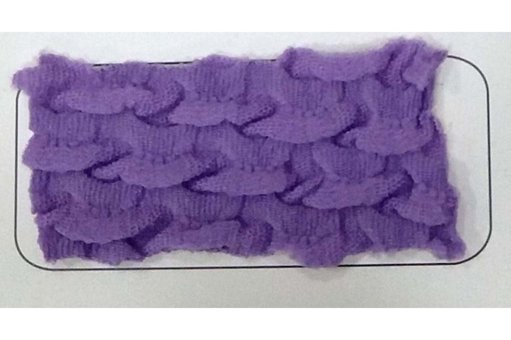Mandaş Polyester Bürümcük Fırfırlı Süngersiz Kareli Giydirmeli Mor İkili Koltuk Örtüsü