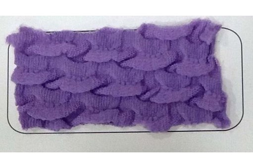 Mandaş Polyester Bürümcük Fırfırlı Süngersiz Kareli Giydirmeli Mor İkili Koltuk Örtüsü