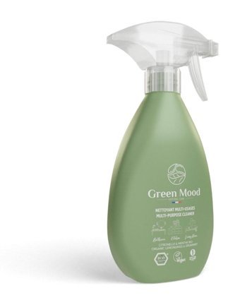 Green Mood Bitkisel Vegan Çok Amaçlı Sprey Organik Limonotu & Nane Kokulu Yüzey Temizleyici 500 ml