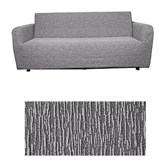 Güzelevim Polyester Jakarlı Süngersiz Kırçıllı Giydirmeli Kahverengi Tekli Koltuk Örtüsü 180x230 cm