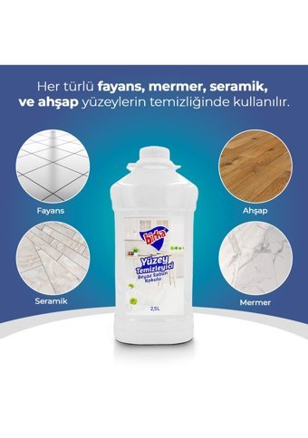 Birka Beyaz Sabun Kokulu Yüzey Temizleyici 3x2.5 lt
