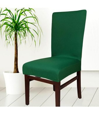 Abeltrade Polyester Süngersiz Düz Giydirmeli Lastikli Haki Tekli Koltuk Örtüsü 35x65 cm