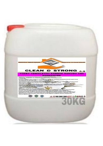 Clean & Strong Zambak Kokulu Yüzey Temizleyici 30 kg