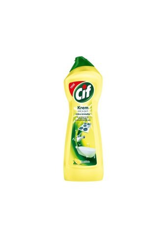Cif Mikro Kristaller Krem Limon Kokulu Yüzey Temizleyici 2x750 ml