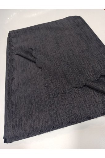 Şener Home Kadife Polar Süngersiz Düz Antrasit Tekli Koltuk Örtüsü 175x215 cm