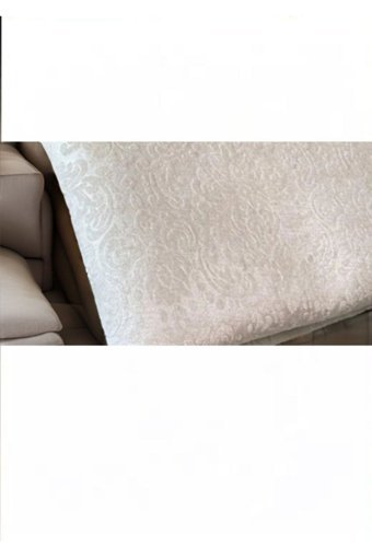 Ankaflex Highconcept Kadife Süngersiz Bej Tekli Koltuk Örtüsü 175x200 cm