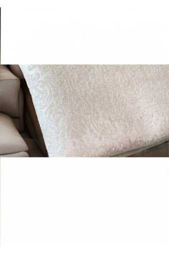 Ankaflex Highconcept Kadife Süngersiz Bej Tekli Koltuk Örtüsü 175x200 cm