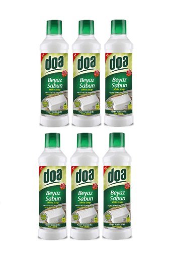 Doa Beyaz Sabun Kokulu Yüzey Temizleyici 6x1 lt