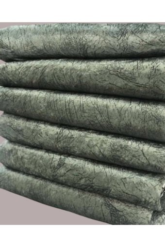 Kkdizayn Polyester Jakarlı Süngerli Çizgili Yeşil Tekli Koltuk Örtüsü 170x210 cm