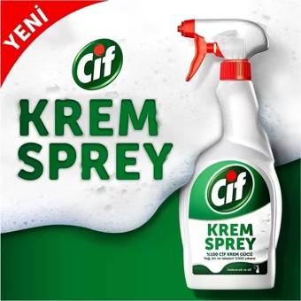 Cif Krem Sprey Yüzey Temizleyici 750 ml