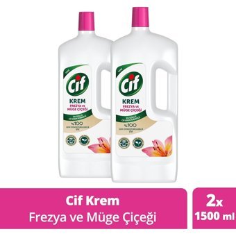 Cif Krem Yüzey Temizleyici 2x1.5 lt
