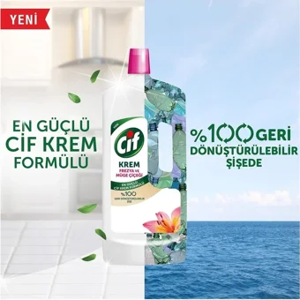 Cif Krem Yüzey Temizleyici 2x1.5 lt