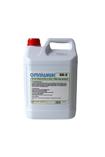 Omniwash Beyaz Sabun Kokulu Yüzey Temizleyici 5 lt
