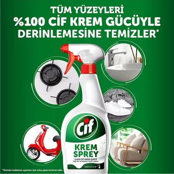 Cif Krem Yüzey Temizleyici 4x750 ml
