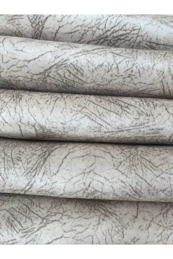 Selçuklu Tekstil Pamuklu - Polyester Polar Pofuduk Süngerli Çizgili Turuncu Üçlü Koltuk Örtüsü 170x220 cm