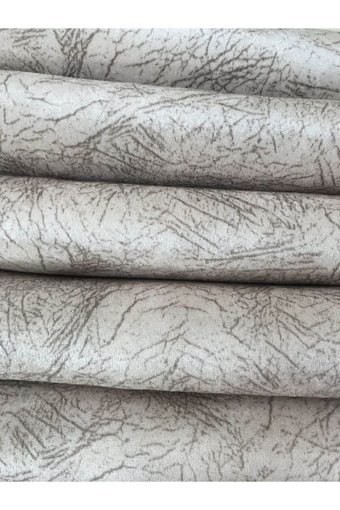 Selçuklu Tekstil Pamuklu - Polyester Polar Pofuduk Süngerli Çizgili Turuncu Üçlü Koltuk Örtüsü 170x220 cm