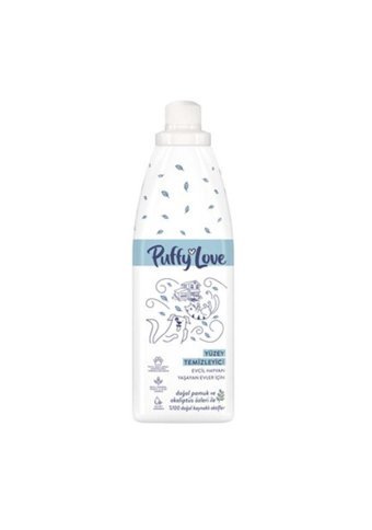 Puffy Kedi ve Köpek Beyaz Çiçek Kokulu Yüzey Temizleyici 900 ml