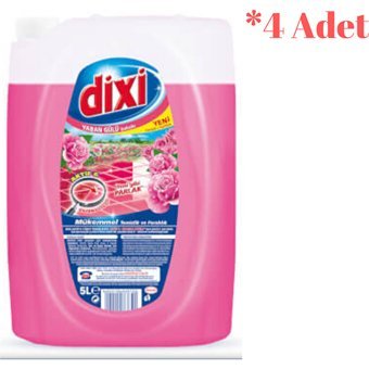 Dixi Yaban Gülü Kokulu Yüzey Temizleyici 4x5 lt