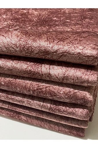 Ayhan Home Polyester Süngerli Mermer Desenli Pembe Tekli Koltuk Örtüsü 175x215 cm