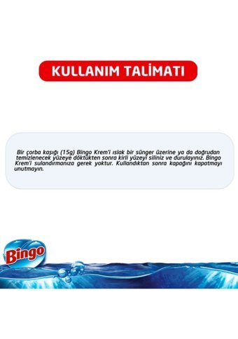 Bingo Krem Limon Kokulu Yüzey Temizleyici 750 ml