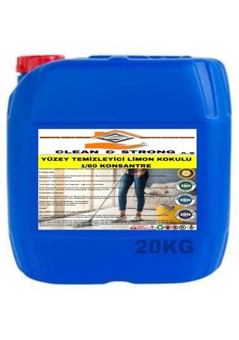 Clean & Strong Limon Kokulu Yüzey Temizleyici 20 kg