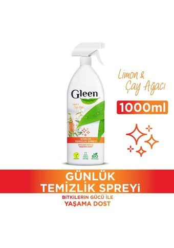 Gleen Çay Ağacı ve Limon Kokulu Yüzey Temizleyici 1 lt