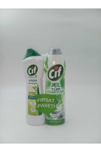Cif Amonyaklı Yüzey Temizleyici 2x750 ml