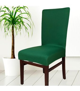 Abeltrade Polyester Süngersiz Düz Giydirmeli Lastikli Haki Dörtlü Koltuk Örtüsü 34x48 cm