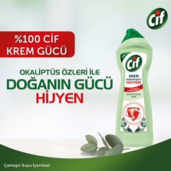 Cif Krem Doğanın Gücü Hijyen Yüzey Temizleyici 675 ml