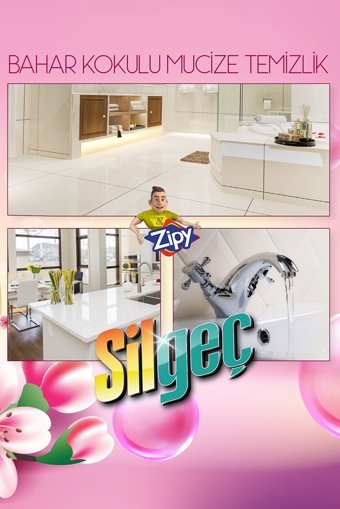 Zipy Yumuşatıcı Kokulu Bahar Yüzey Temizleyici 1 lt