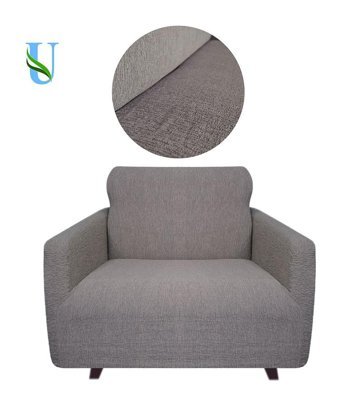 Uy Style Tekstil Likralı Jakarlı Süngerli Geometrik Desenli Giydirmeli Kahverengi Tekli Koltuk Örtüsü 70x115 cm
