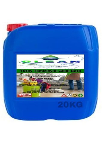 Clean Alkol Bazlı Yüzey Temizleyici 20 kg