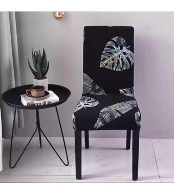 Karahanlı Palma Kadife Süngersiz Geometrik Desenli Giydirmeli Lastikli Yeşil Tekli Koltuk Örtüsü 35x45 cm
