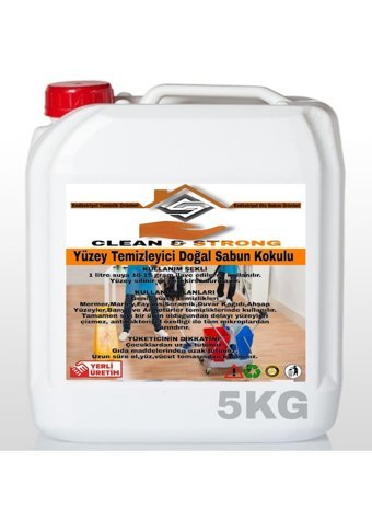 Clean & Strong Doğal Sabunlu Yüzey Temizleyici 5 kg