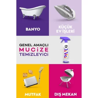 Selsil Mucize Köpük Yüzey Temizleyici 2x500 ml