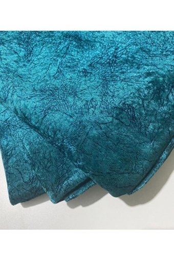 Tekstilsa Kadife Polar Süngerli Çizgili Mavi Tekli Koltuk Örtüsü 170x210 cm