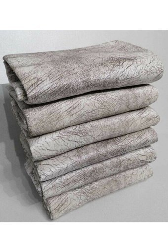 Enti Ev Tekstili HG-66 Polyester Polar Jakarlı Süngerli Bej Üçlü Koltuk Örtüsü 170x200 cm