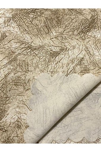 Çıkrıkçı Tekstil Polyester Polar Jakarlı Süngerli Kahverengi Üçlü Koltuk Örtüsü 175x215 cm