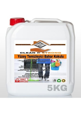 Clean & Strong Bahar Kokulu Yüzey Temizleyici 5 kg