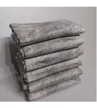 Hilal Home Kadife Süngerli Çizgili Gri Tekli Koltuk Örtüsü 170x240 cm