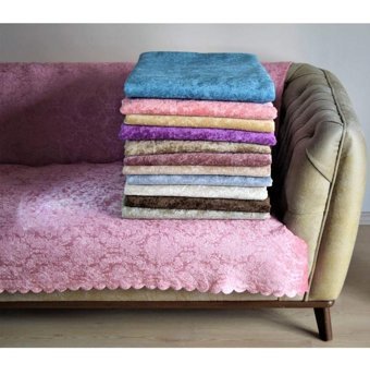Vera Home Collectıon Polyester Polar Süngerli Mermer Desenli Su Geçirmez Pembe Tekli Koltuk Örtüsü 175x210 cm
