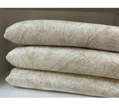Madame Blue Polyester Süngerli Mermer Desenli Bej Tekli Koltuk Örtüsü 175x210 cm