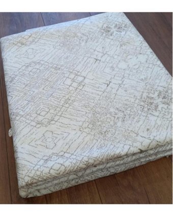Akyol Home Kadife Süngerli Dijital Baskılı Bej Tekli Koltuk Örtüsü 170x240 cm