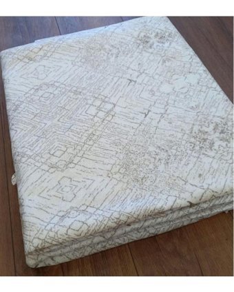 Akyol Home Kadife Süngerli Dijital Baskılı Bej Tekli Koltuk Örtüsü 170x240 cm